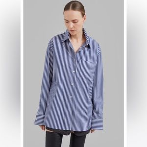 Frankie shop Lui thin stripe shirt
